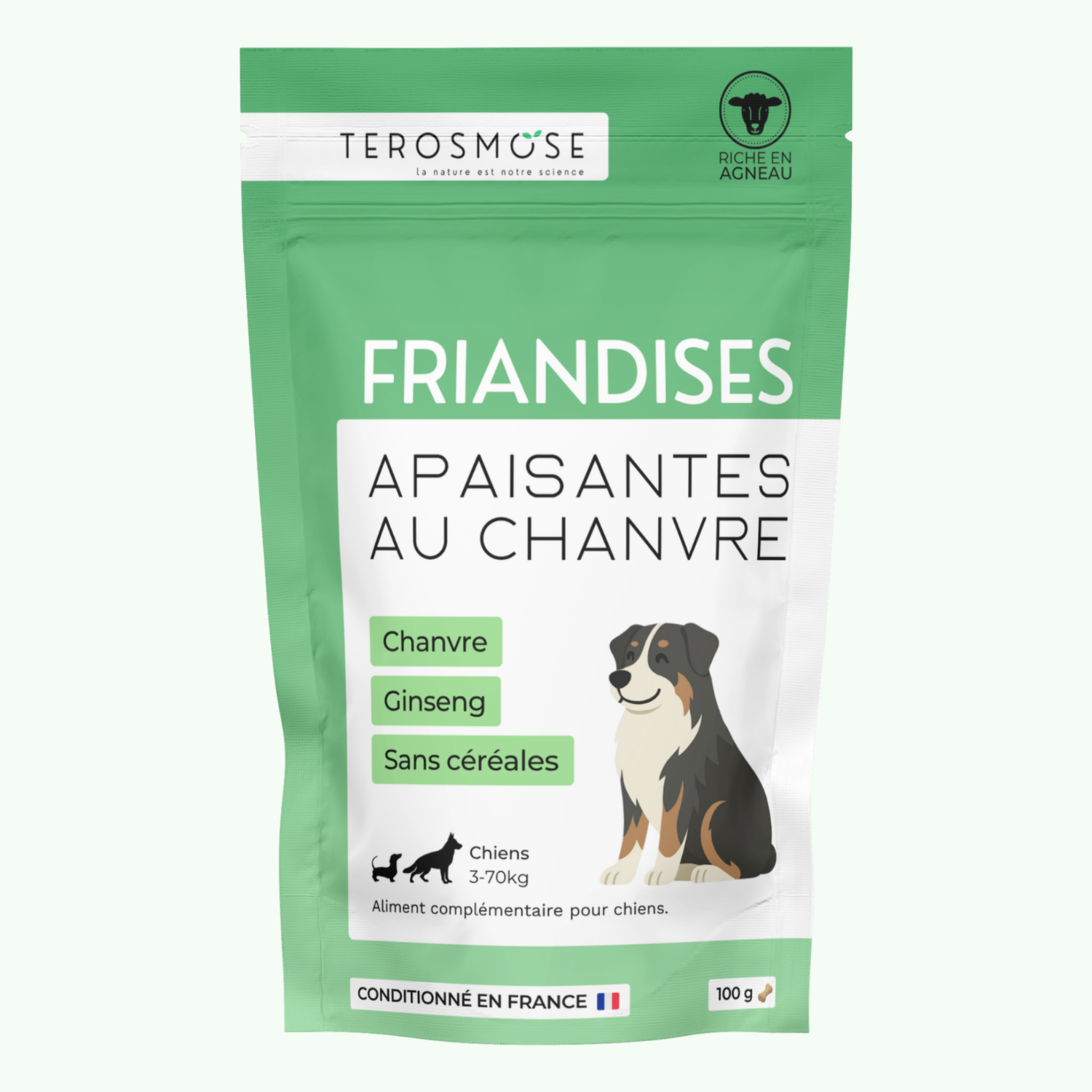 Friandises au Chanvre pour chiens • Stress & mobilité